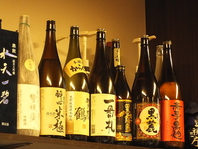 お酒の種類も豊富です！！
