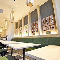 自在にお繋げ可能なテーブル