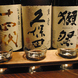 全国各地の日本酒、常時120種類以上ご用意しております