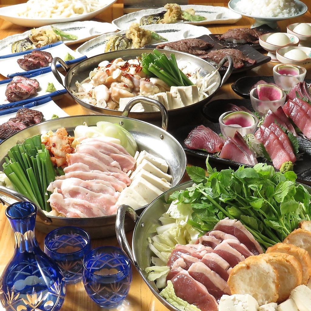 当店のコースは面倒な取り分け作業いらず！一人一皿！心を込めて丁寧に盛り付けます！