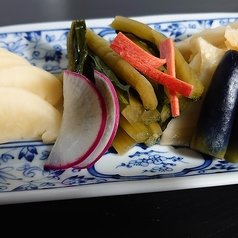 漬物盛り合わせ