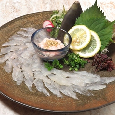 かわはぎ活き造り【天草】