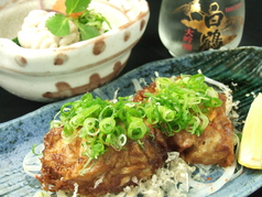 たら白子しょうゆ焼き/ポン酢
