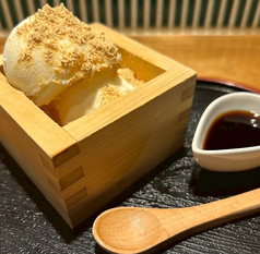 黒蜜きなこバニラアイス