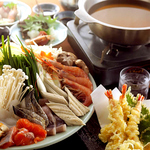 2時間飲み放題☆健康にも良い海鮮豆乳コラーゲン鍋コース4780円！【会社宴会・歓送迎会に最適】