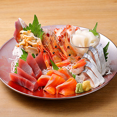 刺身盛り合せ各種