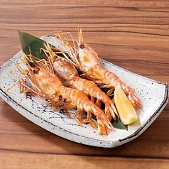 ボタン海老の塩焼き（3尾）