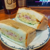 農家直送！オーガニック野菜のサンドイッチ