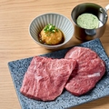 料理メニュー写真&nbsp;ほほ肉ステーキ(香草バター・鬼おろしポン酢)　各種