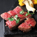 料理メニュー写真 黒毛和牛のステーキ