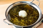 獅子奮迅　別館の本気のしゃぶしゃぶ。広島菜と広島もみじ豚の融合。大絶賛頂いております。