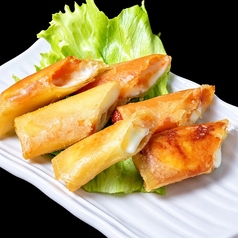 明太子チーズ春巻き