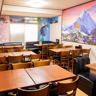 伝統とモダンが融合した非日常空間を楽しむ◎