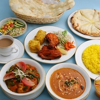 本格インド料理◆種類豊富なカレーやチキンを堪能