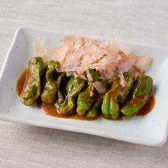 ししとうの辛味噌漬け