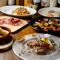 無制限飲み放題の贅沢なコース料理もご用意♪