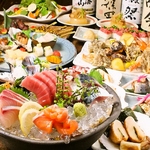 当店人気メニュー＋飲み放題が付いたご宴会コースを各種ご用意しております！詳細はコースページへ！