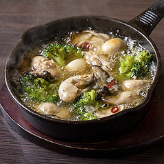 牛タン・牡蠣アヒージョ