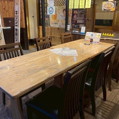 人気のテラス席ございます。 季節によって最高の気分が楽しめます。