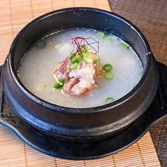 黒毛和牛アキレスのスープ定食