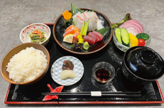 ランチ　刺身御膳