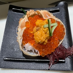 ずわい蟹の香箱盛り