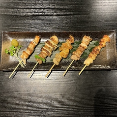 おまかせ焼鳥五本盛り