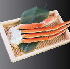 ずわいがにの足刺し（ボイル）