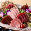 料理メニュー写真&nbsp;本まぐろ盛り合わせ