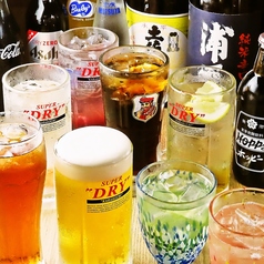 コースじゃなくても単品飲み放題がお得です！