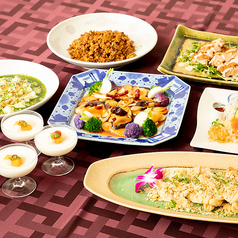 中国料理 マンダリンキャップ ウィシュトンホテル ユーカリのコース写真