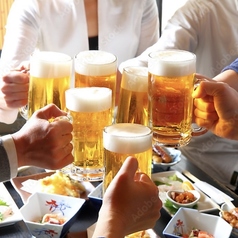 【BBQは生ビールで乾杯♪】