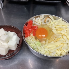 もち・チーズもんじゃ