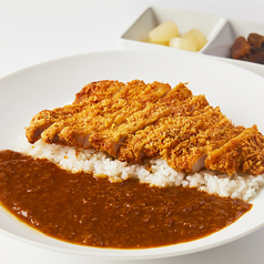 国産豚ロース肉のカツカレー