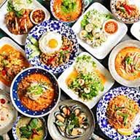 ＡＬＬ680円！リーズナブルな本格タイ料理店。全品料理に舌鼓！