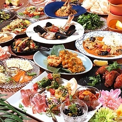 【完全個室あり＆クラフトビール】居酒屋アジアン屋台　赤坂店のコース写真