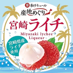 宮崎ライチ酒（ロック・ソーダ割り・お湯割り） 各種
