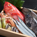 市場直送の鮮魚をお取り寄せ致しております。旬の食材を料理長が見極め、鮮度、品質にこだわっております。