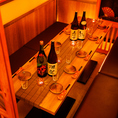 【個室居酒屋】4名様～8名様まで♪完全個室空間をお楽しみください♪女性や合コンなどで大人気！また記念日や誕生日会などにもワンランク上の宴会を演出♪3時間飲み放題＆本格料理豪華コースもご用意しております！◇新橋 個室 居酒屋◇