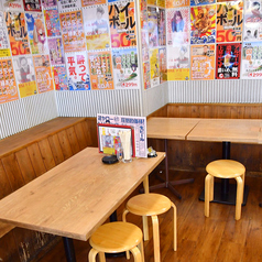 3～4名様におすすめのテーブル席