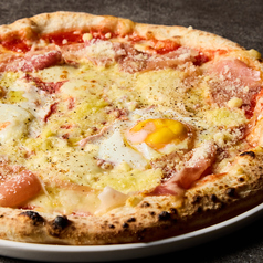 生ハムと半熟卵のビスマルクロッソ 20cm