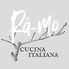 Ra-mo CUCINA ITALIANA ラーモ クッチーナ イタリアーナのロゴ