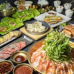 コリアンダイニング貴仙 倉敷水島本店のコース写真