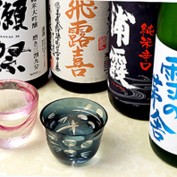 日本酒・焼酎をはじめドリンクメニューを豊富にご用意！