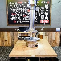 明るい店内で焼肉宴会！デートやご家族でのお食事にも◎