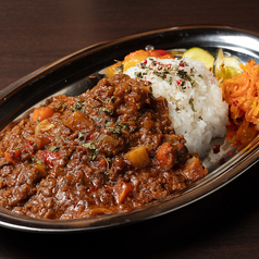 【口の中で弾けるスパイスの香り。ラム肉の旨みが際立つ本格キーマ】スパイシーラムキーマカレーの写真