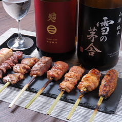 炭火で引き立つ、鶏の旨味