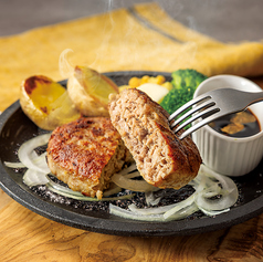 クラシックハンバーグ　ガーリック醤油