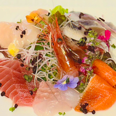 鮮魚のお造りノルテスタイル