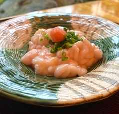 鱈白子刺し、または酢